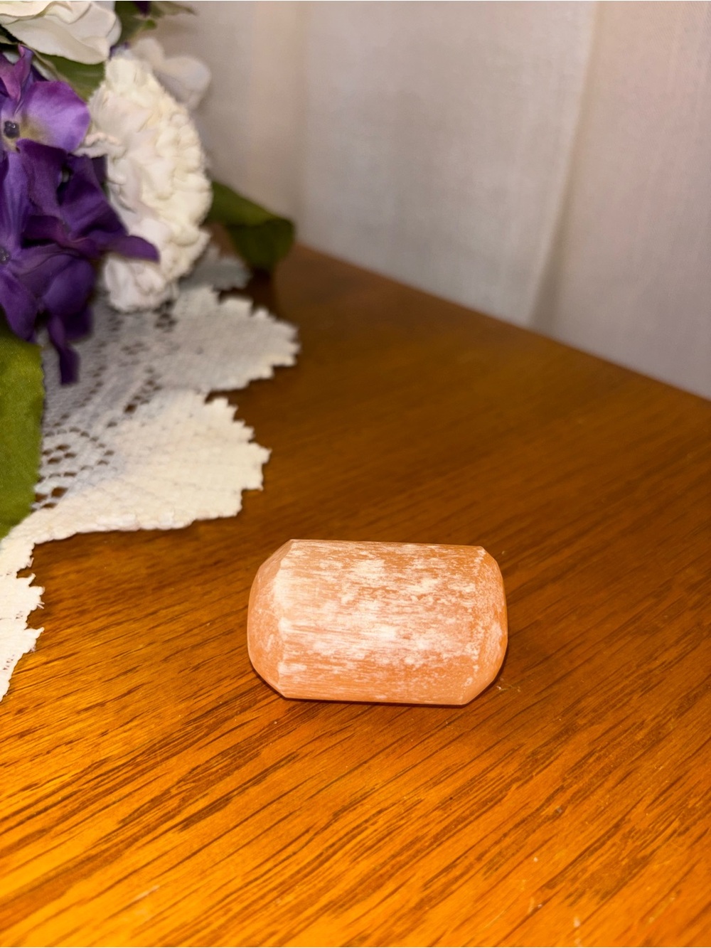 Natural Himalayan Salt Soap Bar - Peach